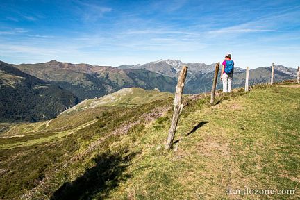 Une pause pour contempler le paysage