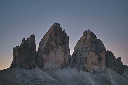 Tre Cime di Lavaredo en Italie
