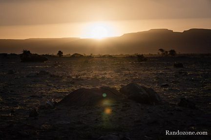 Soleil levant en Mauritanie