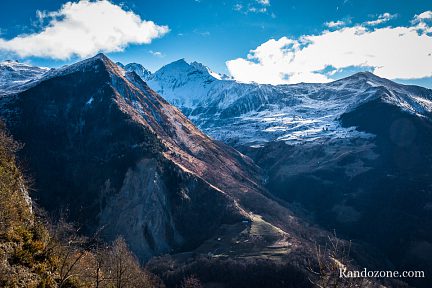 Superbe vue quand on sort de la forêt