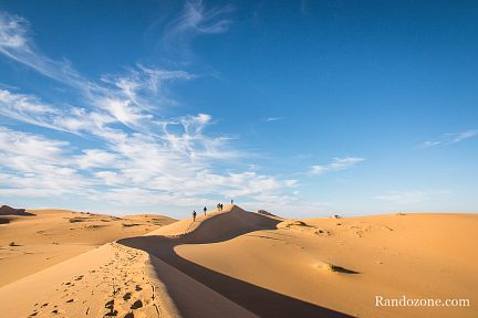 Trekking dans le désert de Mauritanie