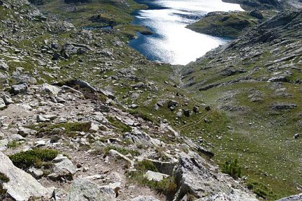Estany de Cuberio depuis collatera de Dellui