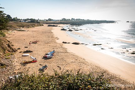 Plage des Vieilles sur l'île d'Yeu