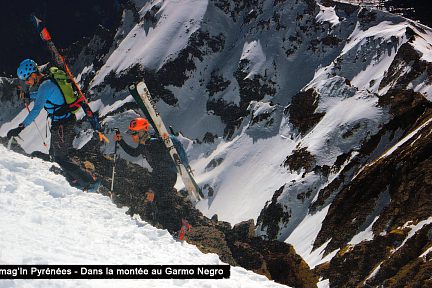 Dans la montée au Garmo Negro