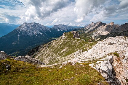 Superbe panorama depuis le Gehrenspitze