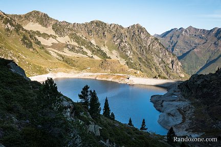 Lac Dets Coubous et son barrage