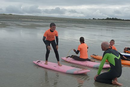 Initiation au surf à Audierne