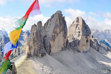 Tre Cime di Lavaredo dans les Dolomites