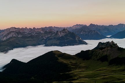 Belle lumière sur les Pyrénées