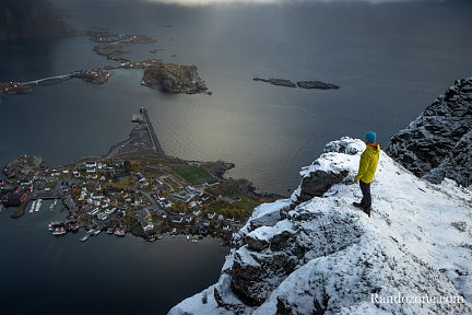 Sur la crête de Reinebringen