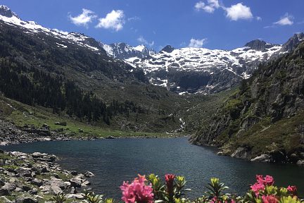 Lac du Plaa de Prat dans la journée