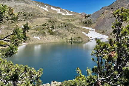 Sur la randonnée du lac des Bouillouses