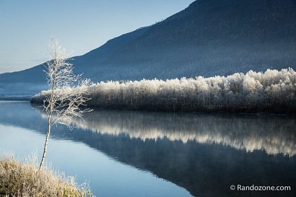 Reflets blancs en Norvège