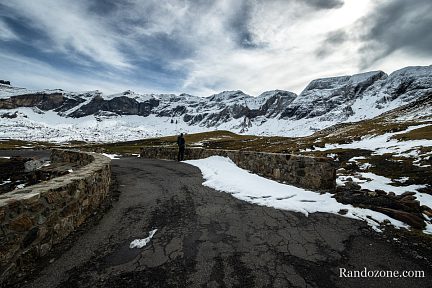 En arrivant dans le cirque de Troumouse
