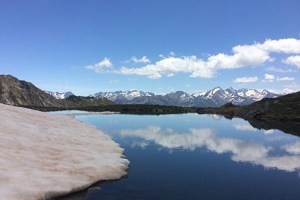 laquet au dessus du lac d'Aule