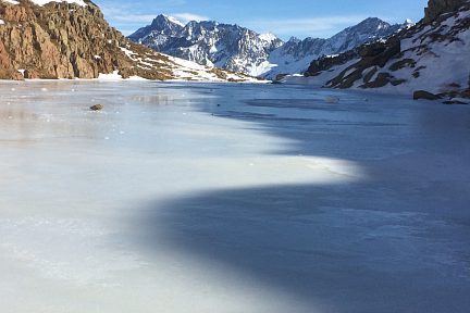 Lac entre refuge de Pombie et col de Peyreget