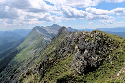 Crêtes du Vercors à l'occasion d'un bivouac