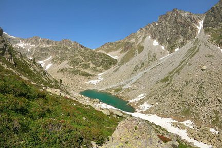 Au dessus du lac de Culaus