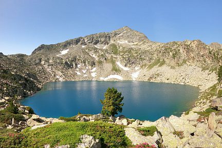 Lac Noir dans les Hautes-Pyrénées
