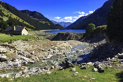 Lac de l'Oule, fin septembre