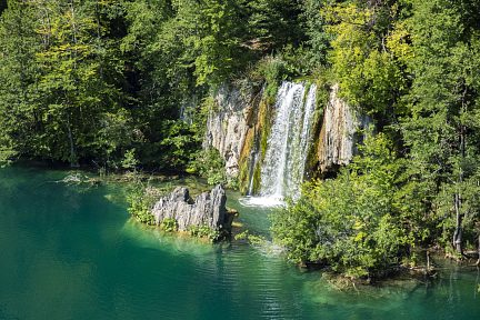 Parc national de Plitvice, vue 1
