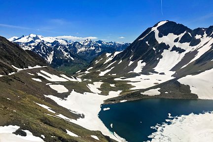 Lac d'Oncet, fin mai