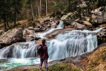 Cascade de Pouey Bacou, chemin des cascades
