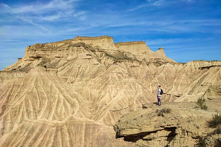 Bardenas Reales, zone de la Piskerra, vue 3