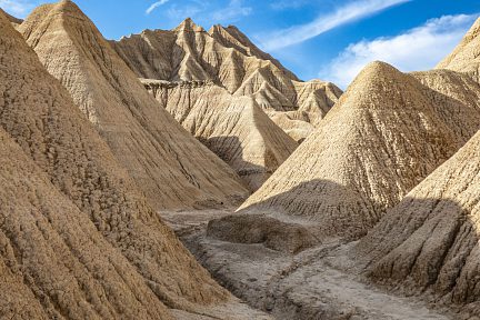 Bardenas Reales, zone de la Piskerra, vue 4