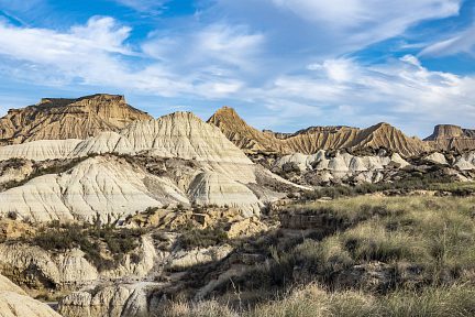 Bardenas Reales, zone de la Piskerra, vue 5