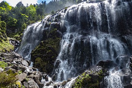 Cascade d'Ars, randonnée depuis Aulus-les-Bains, vue 2