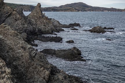 Sentier du littoral, réserve marine de Cerbère-Banyuls, vue 1
