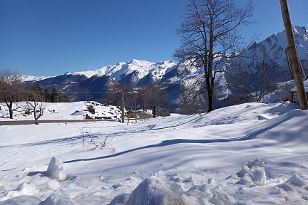 Au col du Soulor sous la neige
