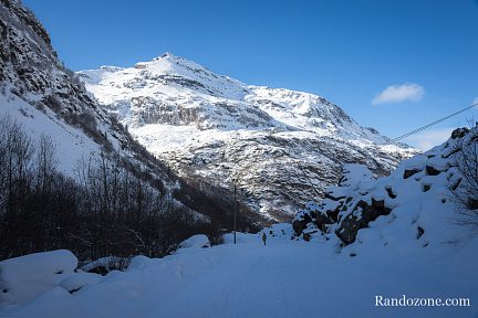Passage à l'ombre, la température descend d'un coup