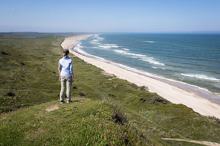 Promontoire idéal pour admirer la mer au Danemark