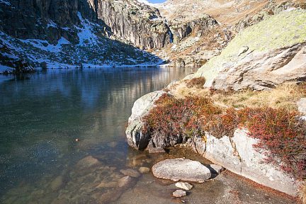 Je passe beaucoup de temps au bord du lac