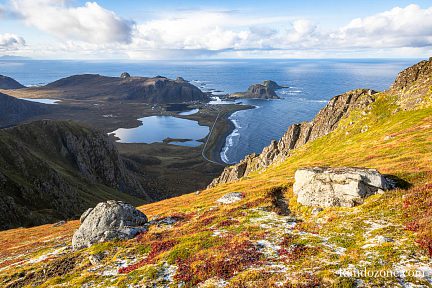 Randonnée en Norvège dans les Vesteralen