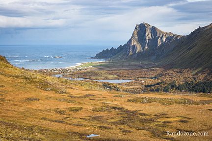 Panorama depuis la montée vers Måtind