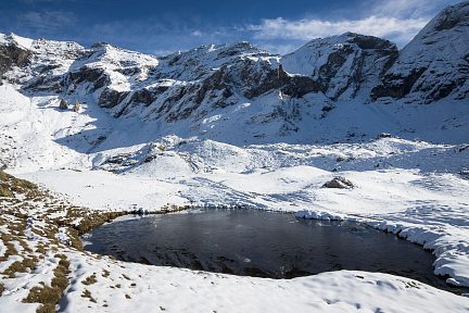 Laquet au pied des deux soeurs du cirque de Troumouse