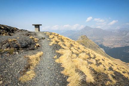 J'arrive au sommet du pic de Tentes dans les Hautes-Pyrénées