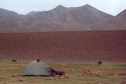 Bivouac à Tarkedit sous le M'Goun