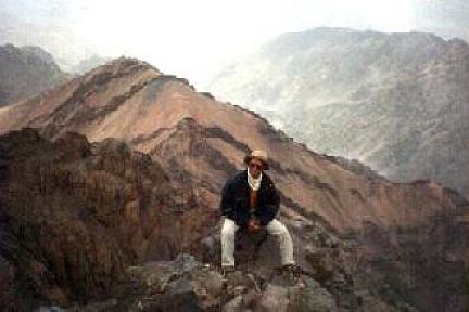 Sommet toubkal 4167m haut-atlas