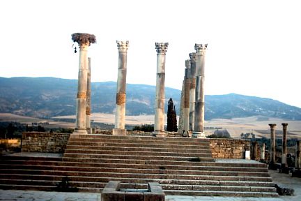 volubilis au Maroc