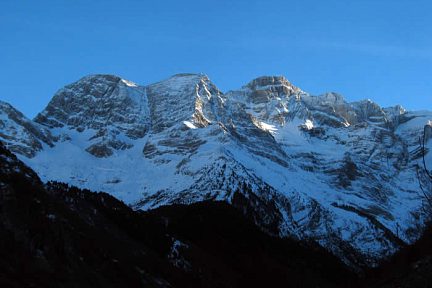 Astazous et Marboré depuis Gavarnie