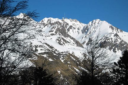 Observatoire du Pic du Midi depuis Barèges