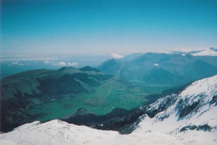 Vue Nord-est du pic