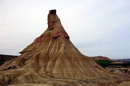 Castil de Tierra sculpté par la pluie et le vent