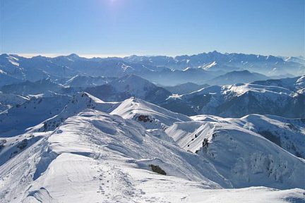 Vue depuis le pic