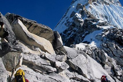 Ascension de l'Ama Dablam, vue 1