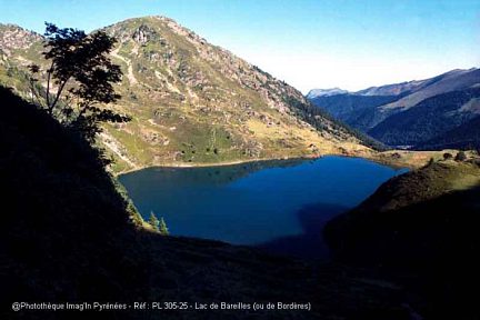 Lac de Bareilles, passage pour le Montious.